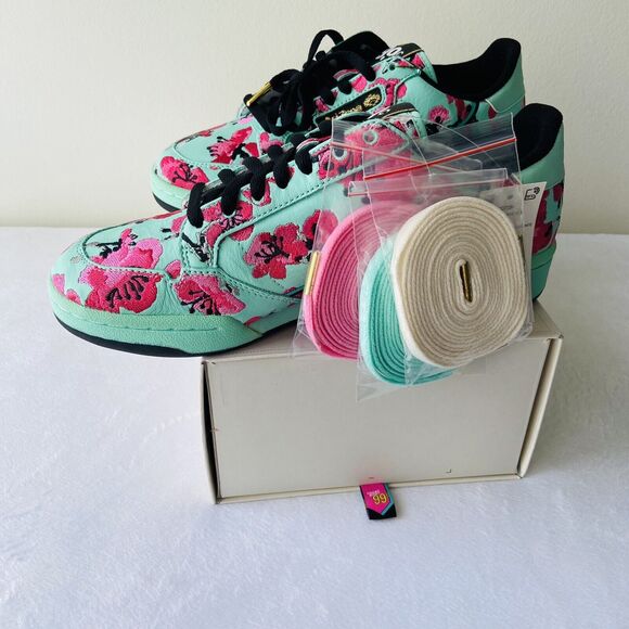 Adidas Continental 80 ARIZONA GREEN TEA FU7788 2019 Size 9 Rare Cherry Blossom - Picture 15 of 16